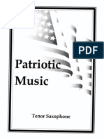 Patriotic Music - Tenor Saxophone