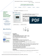 Medical Systems 66 - Radiology - X-Ray Generators - BRG - 200 R Series