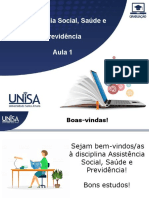 Assistência Social, Saúde e Previdência Aula 1.6