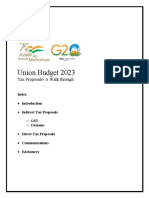 Budget 23 Tax Proposals S&N