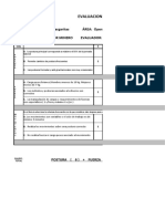 Formato Evaluacion de Condiciones Ergonomicas