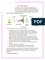 ESPECTROFOTOMETRÍA