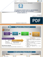 Presentacion Proyecto Sistema Institucional Archivistico CAO