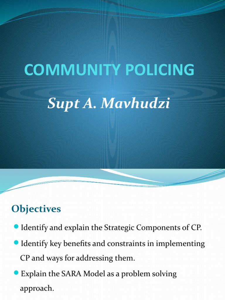 Community Policing | PDF | Police | Community Policing