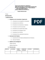 Pautas para Informe Escrito