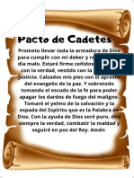 Pacto de Cadetes - Pergamino