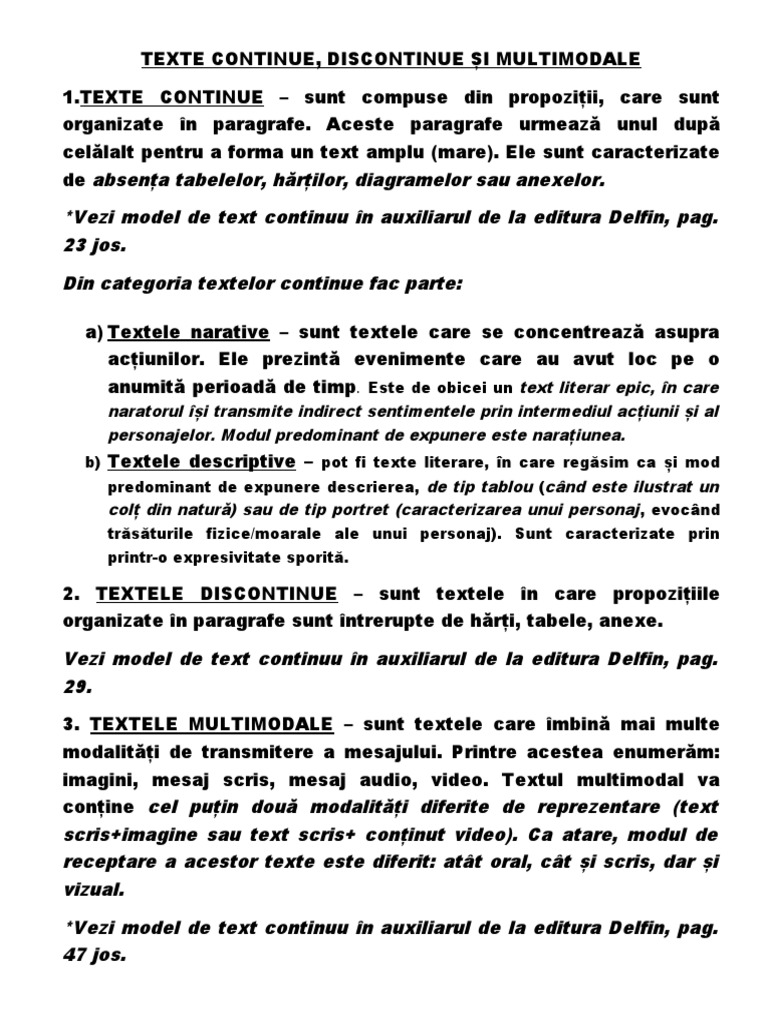 2021 Texte Continue, Discontinue Multimodale | PDF