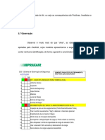 5.7 Observação: SOS - Sistema de Observação de Segurança N/A