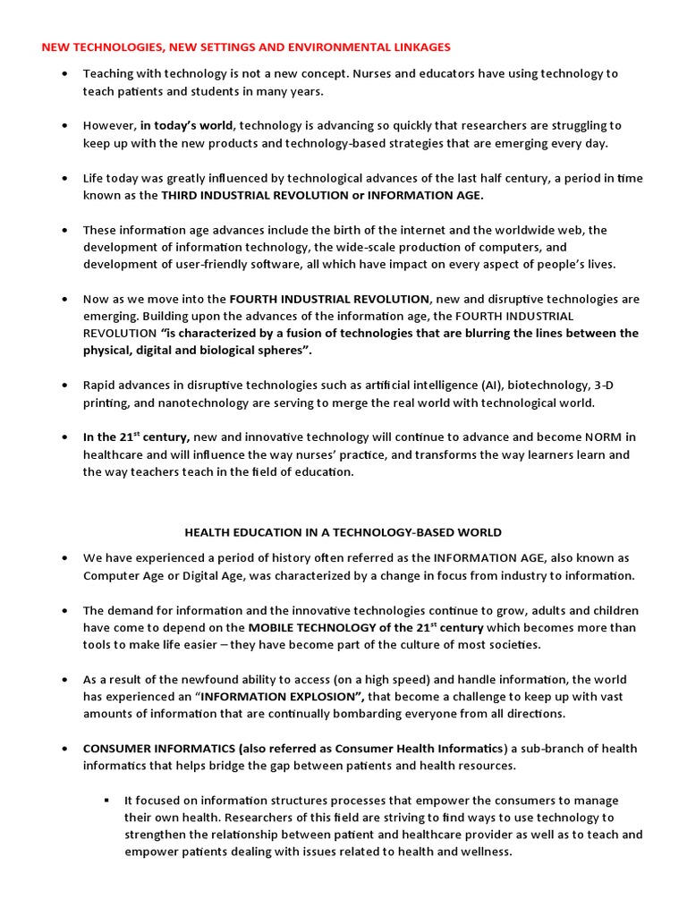 Week 16 new technologies new settings pdf world wide web