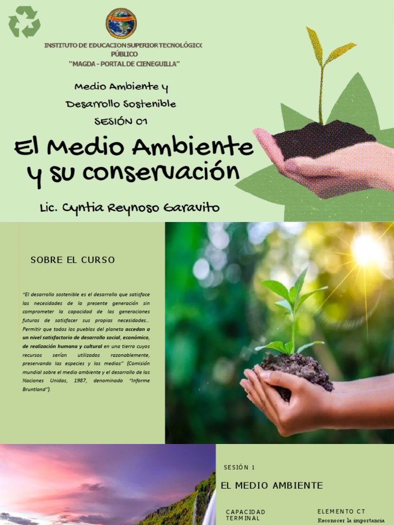 Clase 1 - El Medio Ambiente | Descargar gratis PDF | Desarrollo ...