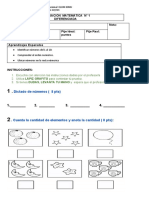 Prueba Abril Matematica Primero 2023