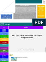 P1 Gr7 14.2 Find Experimental Probability of Simple Events