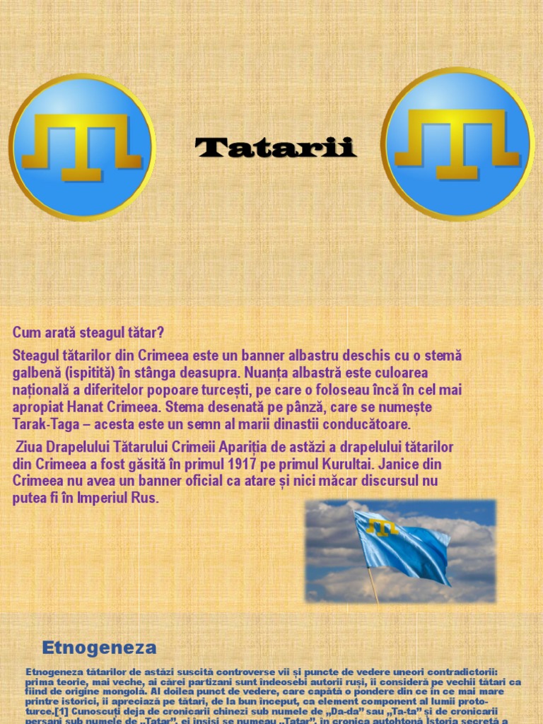 Tatarii PROIECT | PDF