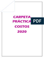 Carpeta Practica - Costos 2020 Con Soluciones