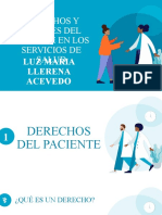 Deberes y Derechos Del Paciente en Salud-Luz Maria Llerena