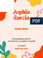Sophia Garcia: Music Book