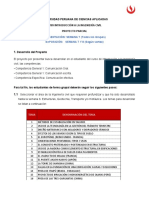 INSTRUCCIONES DEL TRABAJO PARCIAL 2023-1 Virtual