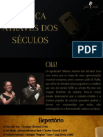 Portfólio Música Através Dos Séculos