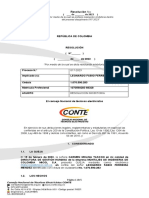 Resolución Inhibitoria Conte Bogota Exp - 017-2023