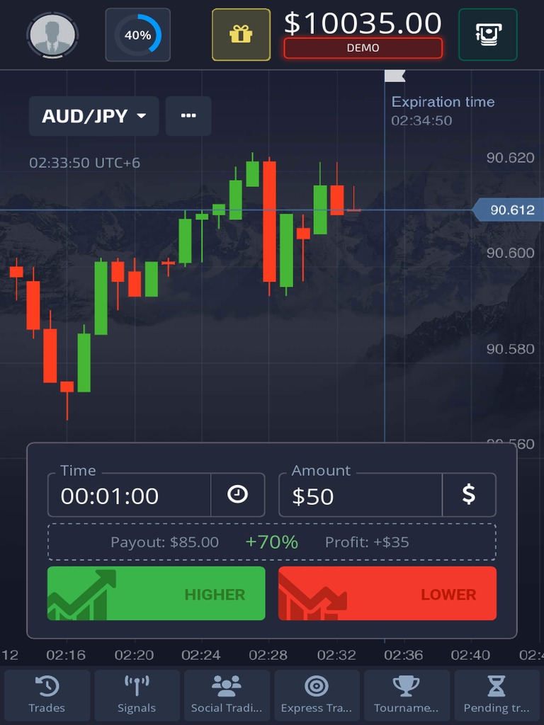 Quick Trading Demo Account Pocket Option PDF