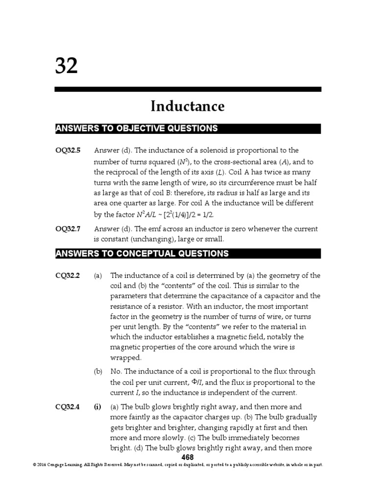 chap 32 solutions Serway | PDF