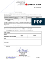 Carta de Retiro de Milgamma Mono 50MG