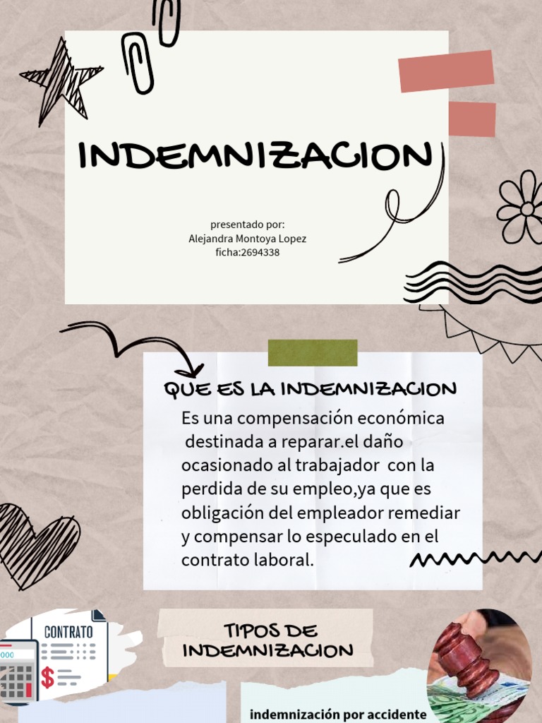 Indemnizacion | PDF | Daños y perjuicios | Salario