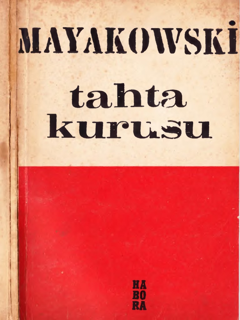 Mayakowski - Tahta Kurusu - Habora Yay-1966-Cs | PDF