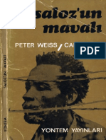 Peter Weiss - Salozun Mavalı - Yöntem Yay-1972-Cs