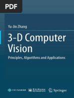 3-D Computer Vision: Yu-Jin Zhang