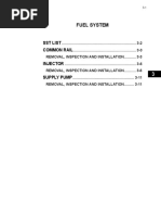 1KD Engine Repair Manual Section 3 (Fuel System) Pub. No. CE302