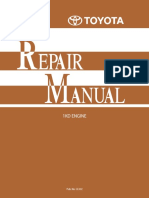 1KD Engine Repair Manual Pub. No. CE302