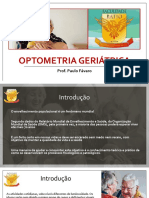 Optometria Geriátrica: Prof. Paulo Fávaro