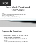 Logarithmic-Functions Graphs