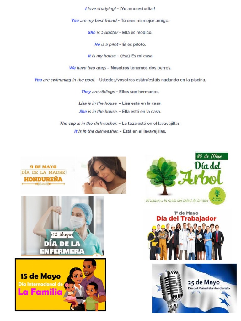 Oraciones en Ingles PDF