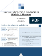 Dirección Financiera - Semana 2