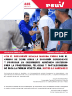 BOLETIN DEL PSUV NR 335 Carpeta Fidel Ernesto Vásquez 1