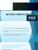 Metodos Obervacionales