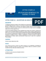 Offre D Emploi Externe Secretaire de Direction CDI 02.2023