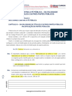 Aula 3-Capítulo Ii - Da Falsidade de Títulos e Outros Papéis Públicos