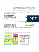 Lab1 Environment Setup Assembly Language Instructions Registers