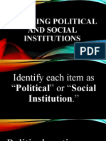 Q2 Week 2 Assessing Political and Social Institutions
