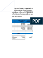 Metodo de Depreciacion Por Saldos Decrecientes