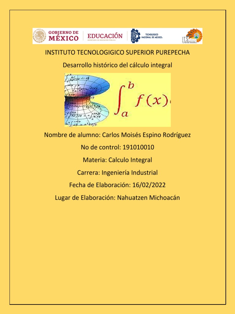 Aportaciones de Barrow y Newton al Cálculo Integral | PDF | Integral ...