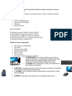 El Ratón o Mouse Es Un Dispositivo Apuntador Utilizado para Facilitar El Manejo de Un Entorno Gráfico en Una Computadora