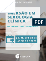 ISSEDUCA - Imersão em Sexologia Clínica 2023