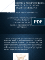 Distiroidismo Alteracion Del Control de La Glucemia