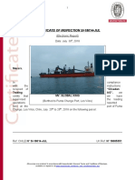 Si18014-Jul - Certificate of Inspection - MV Global King