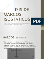 Analisis de Marcos Isostaticos