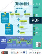 Infografía Sobre La Huella de Carbono Perú